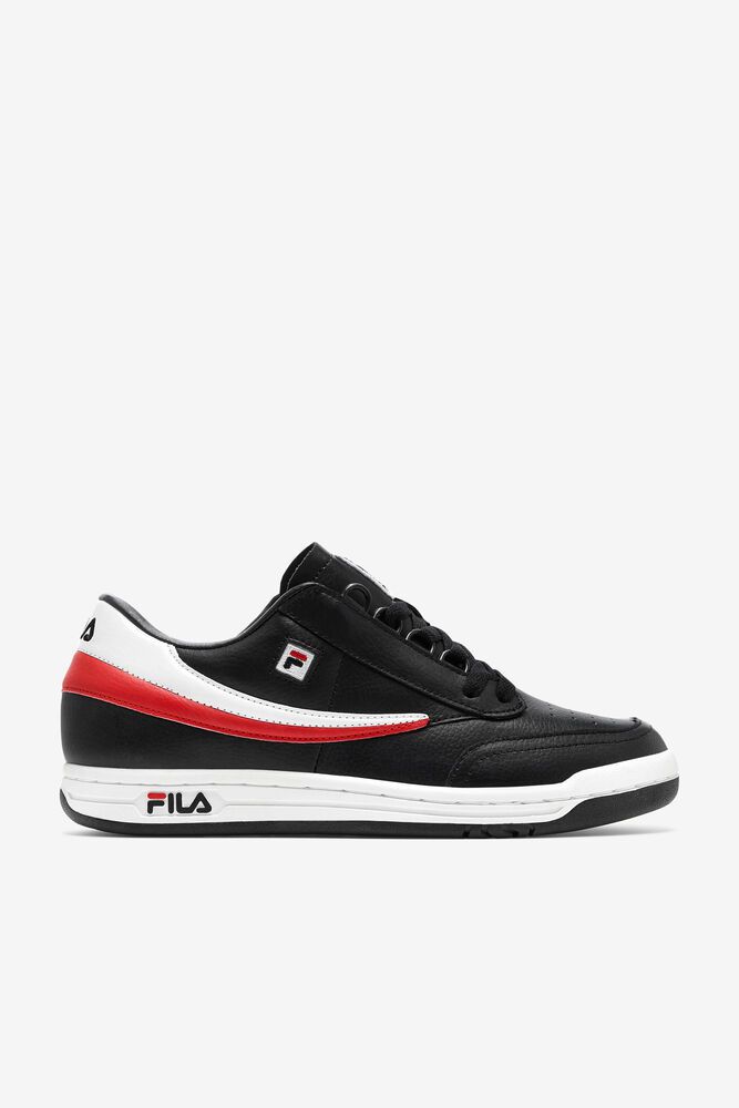 Fila Sneakers Mens Black - Original Tennis - Philippines 3754861-JS
